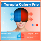 Gorro Terapéutico Para Migrañas Con Gel Frio/Calor